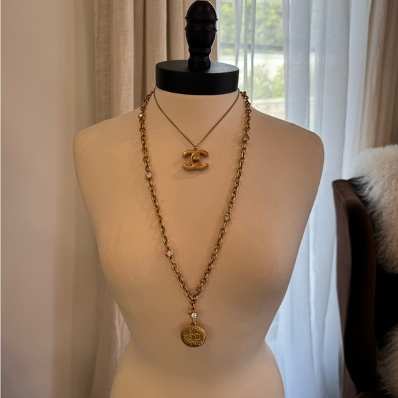 Chanel CC Lock Necklace - 2 Lengths - Picture 6 of 10